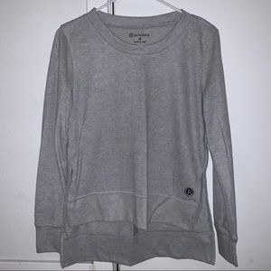Pure Barre Cozy Grey Sweatshirt Size S